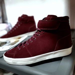 Creative Recreation Mid Top Burgundy Savona Sneakers